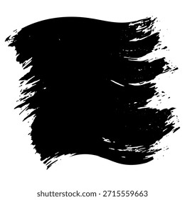 Trazos de tinta negra para crear un fondo texturizado adecuado para diseños grunge