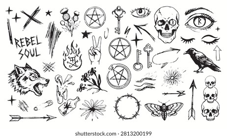 Lámina flash tatuaje tinta