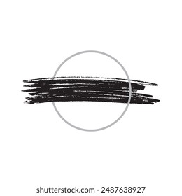 Pinceladas de Vector de tinta negra pinceladas, líneas, marcos, caja, pinceladas, pinceles, pincel de tinta