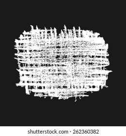 Black ink vector stains. Texture for grungy effect. Grunge marker stains