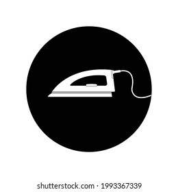 black iron logo illustration design
