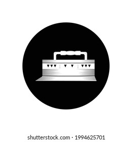 black iron logo illustration design