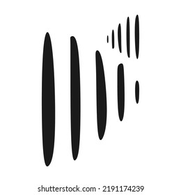 black irregular abstract vector art. spontaneous imagination design style.