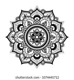 Mandalas Coloring Book Decorative Round Ornaments Stock Vector (Royalty ...