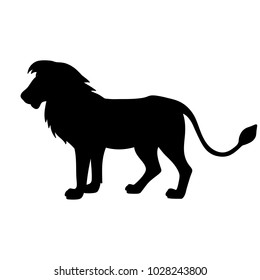 Lion Silhouette Images, Stock Photos & Vectors | Shutterstock