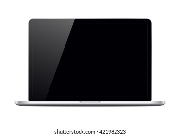 Black isolated smart phone with shadow