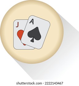 black jack, can be used for icons