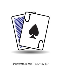 Black jack vector illustration