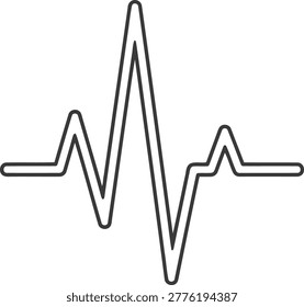 Black jagged line graph with multiple peaks and valleys on white background, sharp angles,.........