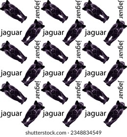 black jaguar pattern background texture and abstract texture design