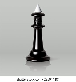 black king chess piece