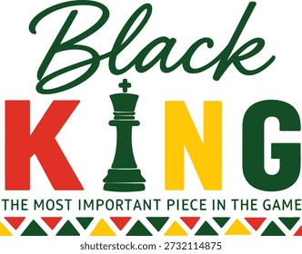 Black King The Most Important Piece Design