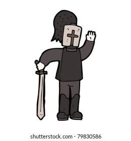black knight cartoon