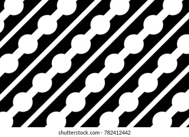 black knot line pattern in vector.