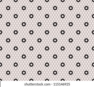 black lace pattern seamless on a pink