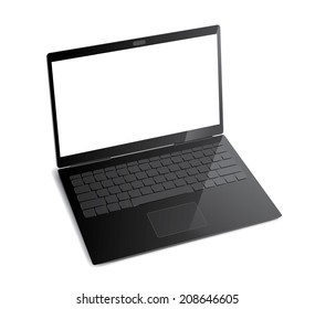 Black laptop