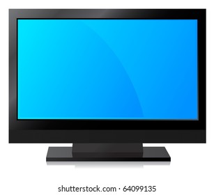Black LCD, LED, Plasma TV , Blue Screen