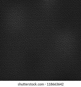 Black leather texture. Vector