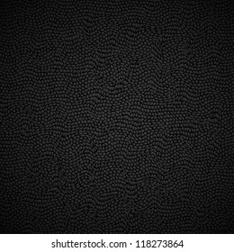  Black leather texture. Vector background