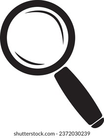 Black lens vector. Illustration design for banner, flyer, poster, cover, brochure, logo.