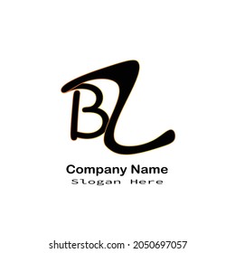 Black letter bl logo on white background.