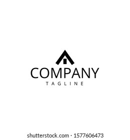 A Black Letter Logo Design