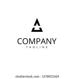 A Black Letter Logo Design