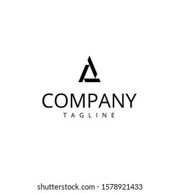 A Black Letter Logo Design