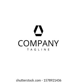 A Black Letter Logo Design
