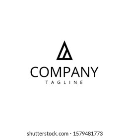A Black Letter Logo Design