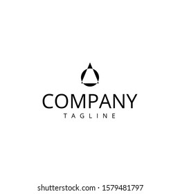 A Black Letter Logo Design