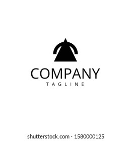 A Black Letter Logo Design