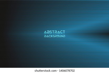 Black and light blue background. Elegant glow vector design template for wallpaper, cover, banner, website, advertising