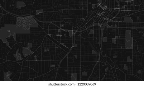 black light map city Atalanta