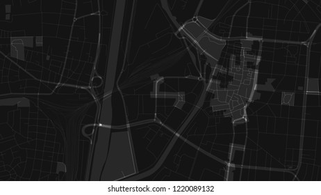 black light map city heilbronn