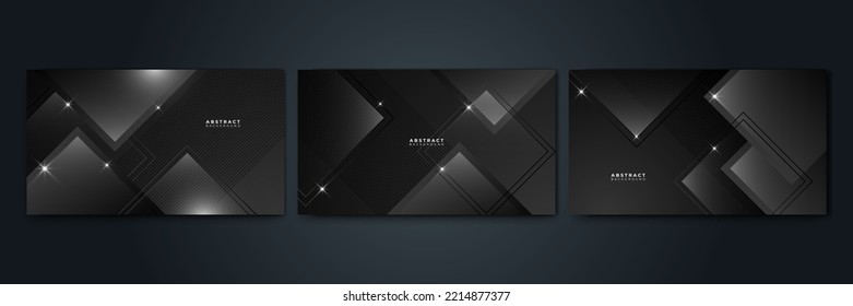 Fondo de iluminación negra con rayas diagonales. Fondo abstracto vectorial