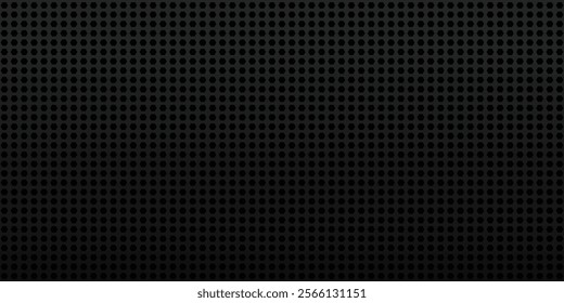 Black lighting background with diagonal stripes. Vector abstract background, Dark industrial honeycomb background, Carbon fiber background.