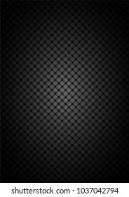Black lighting background with diagonal and vertical stripes. Vector abstract background