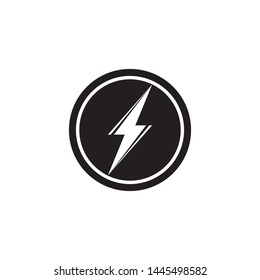 Black Lighting  Icons Vector template illustration