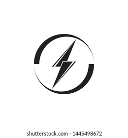 Black Lighting  Icons Vector template illustration