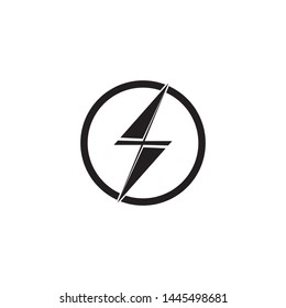 Black Lighting  Icons Vector template illustration