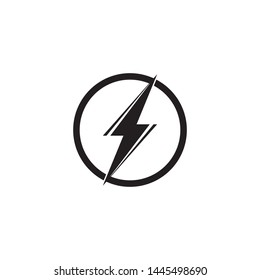 Black Lighting  Icons Vector template illustration