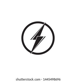 Black Lighting  Icons Vector template illustration