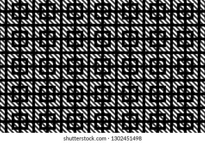 Black line background. Vector illustration for elegant design. Abstract geometric pattern.EPS-10