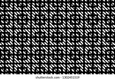 Black line background. Vector illustration for elegant design. Abstract geometric pattern.EPS-10