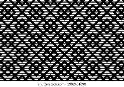 Black line background. Vector illustration for elegant design. Abstract geometric pattern.EPS-10