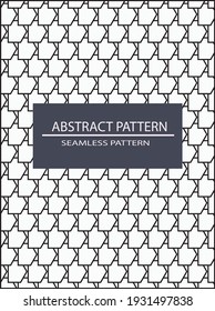 Black line beautiful Abstract Background Pattern Vector Art