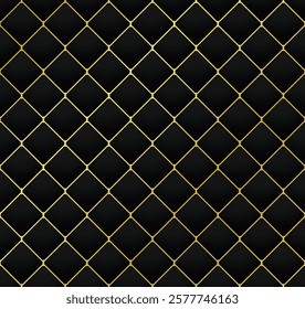 black line diamond shape pattern