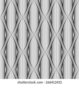 Black line graphic pattern abstract vector background. Modern stylish texture.