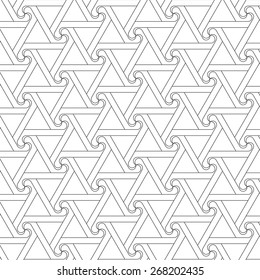 Black line graphic pattern abstract vector background. Modern stylish texture.